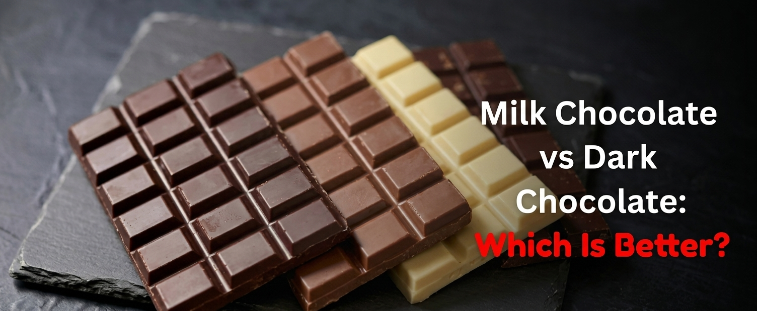 Milk Chocolate vs Dark Chocolate: Which Is Better?