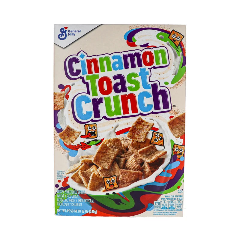 General Mills Cinnamon Toast Crunch Cereal - Box 12 oz image 0