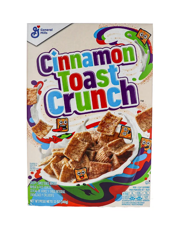 General Mills Cinnamon Toast Crunch Cereal - Box 12 oz image 0