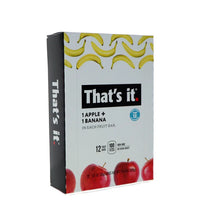 That's It Fruit Bars - Apple & Banana 12 Count - 1.2 oz image 1