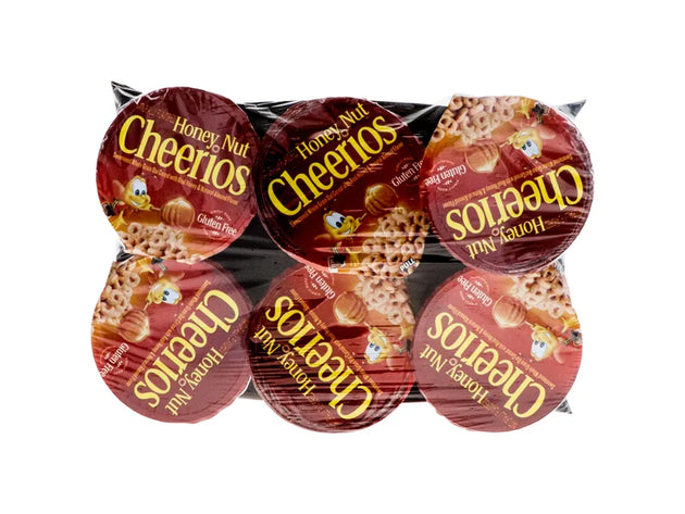 General Mills Honey Nut Cheerios Breakfast Cereal - Cup 6 Count - 1.8 oz image 0