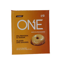 ONE Protein Maple Glazed Doughnut Protein Bars 12 Count - 2.12 oz image 0
