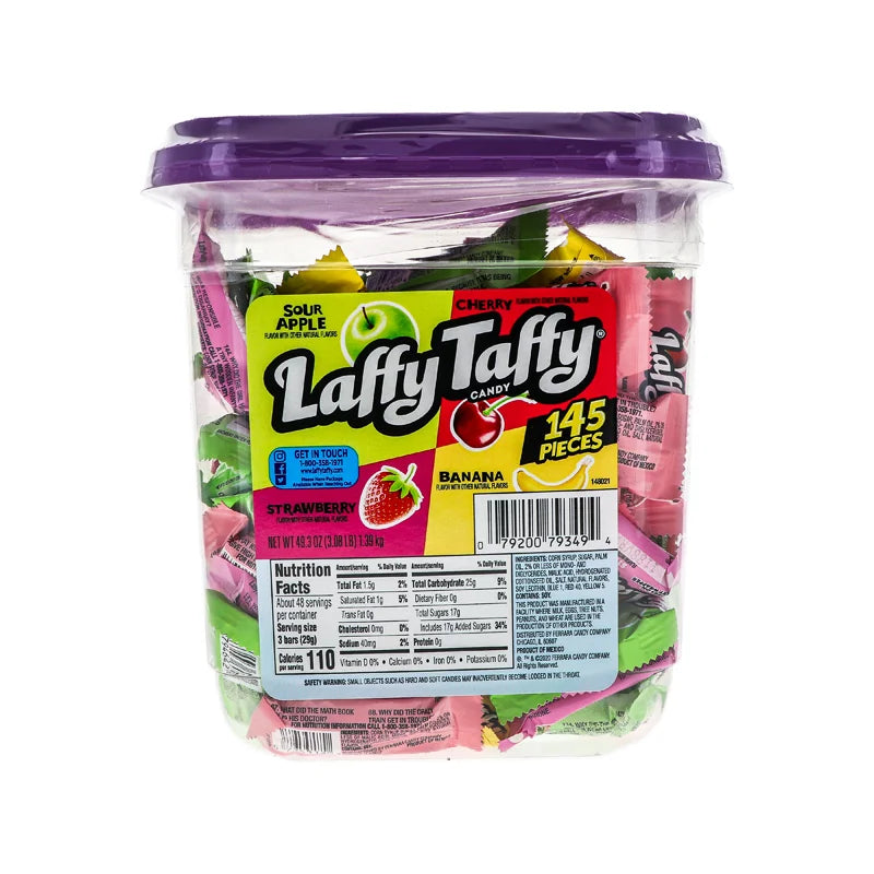 Laffy Taffy Assorted - (Tub 145) - 0.34 oz image 0