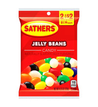Sathers 2/$2 Jelly Beans Candy 12 Count - 4.25 oz image 0