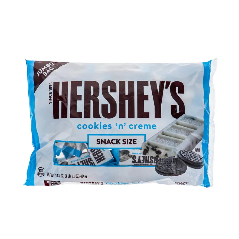 Hershey's Cookies 'n' Creme Candy Bars Fun Size 38 Count | 17.1 oz image 0