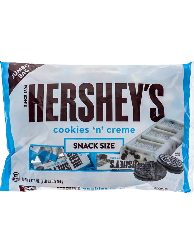 Hershey's Cookies 'n' Creme Candy Bars Fun Size 38 Count | 17.1 oz image 0