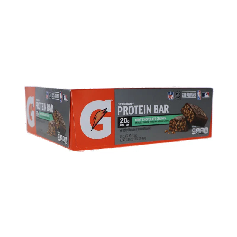 Gatorade Whey Protein Bars, Mint Chocolate Crunch 12 Count - 2.8 oz image 2
