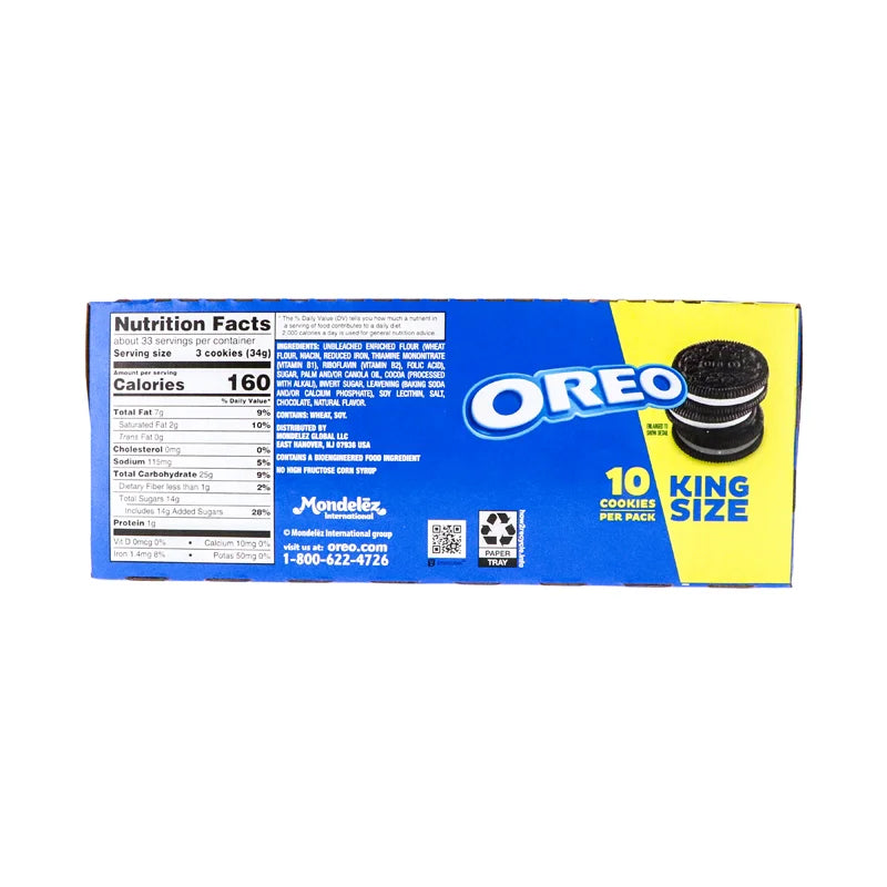 OREO Chocolate Sandwich Cookies Original Flavor - 10 Count image 2