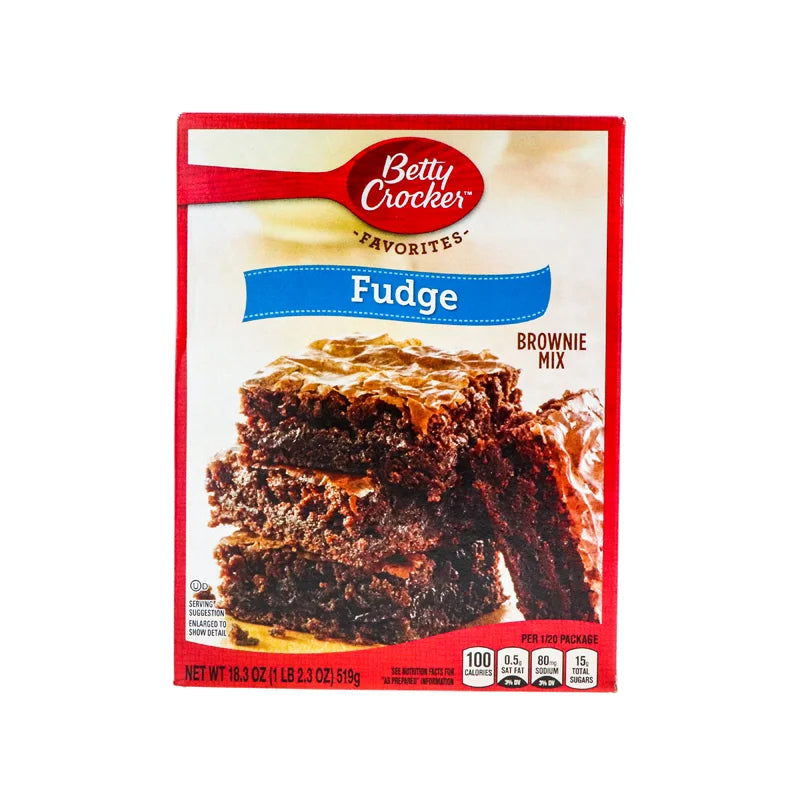 Betty Crocker Fudge Brownie Mix Family Size 18.3 oz image 0