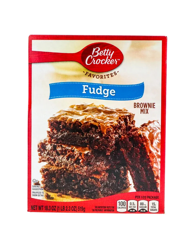 Betty Crocker Fudge Brownie Mix Family Size 18.3 oz image 0