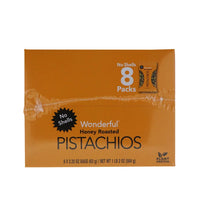 Wonderful No Shell Honey Roasted Pistachios 8 Count - 2.25 oz image 0