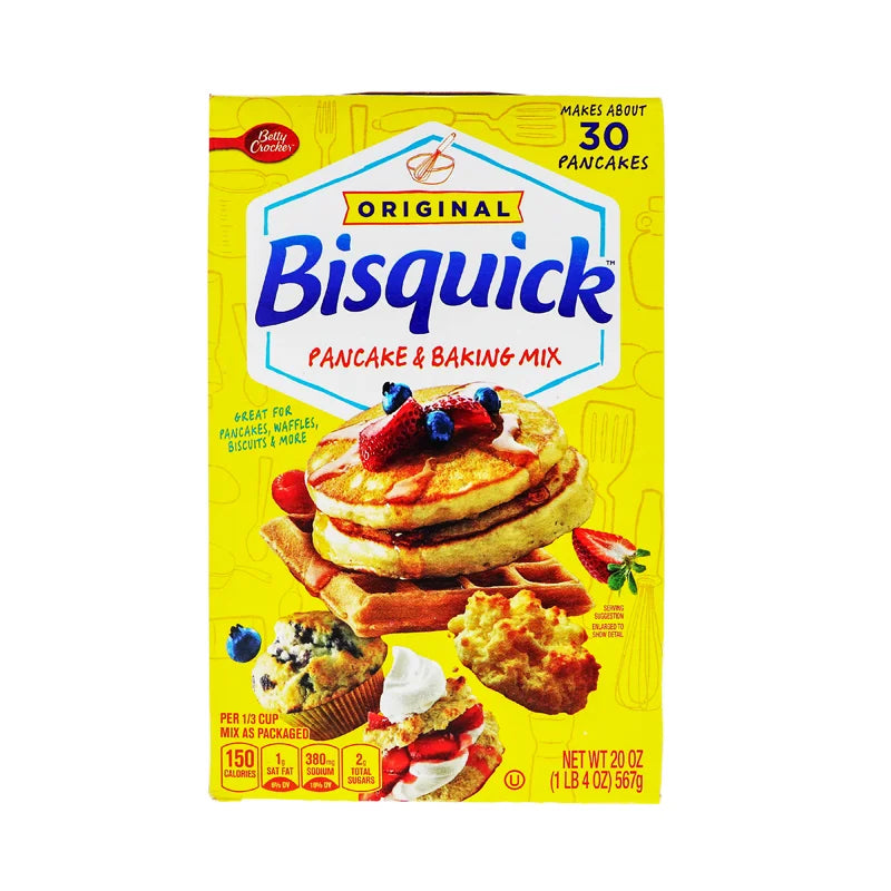 Betty Crocker Bisquick Original Pancake Baking Mix 20 oz image 0