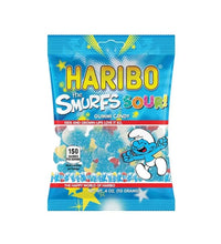 Haribo Sour Smurfs Gummies 12 Count - 4 oz image 0