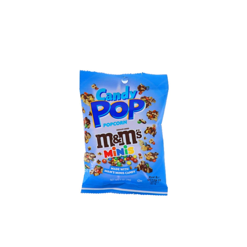 Candy Pop M&M's Mini Popcorn (Pack of 8) - 1 oz image 1