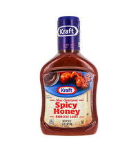 Kraft Spicy Honey Slow-Simmered Barbecue Sauce 18 oz image 0