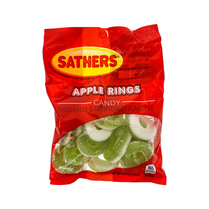 Sathers 2/$2 Apple Ring 12 Count - 3.75 oz image 0