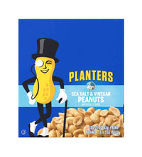 Planters Sea Salt & Vinegar Peanuts 10 Count - 2.25 oz image 0