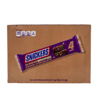 Snickers Dark Chocolate Almond Brownie King Size Candy Bars (24 Count) - 2.52 oz image 0