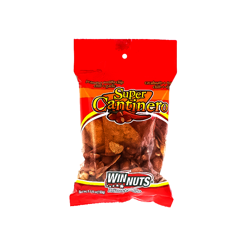 Winnuts Super Cantinero Peanuts N Chips 12 Count - 5.25 oz image 0