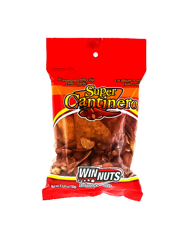 Winnuts Super Cantinero Peanuts N Chips 12 Count - 5.25 oz image 0