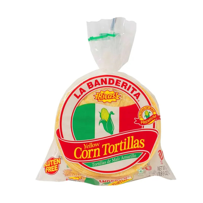 La Banderita Yellow Corn Tortillas - (Pack of 30) image 0