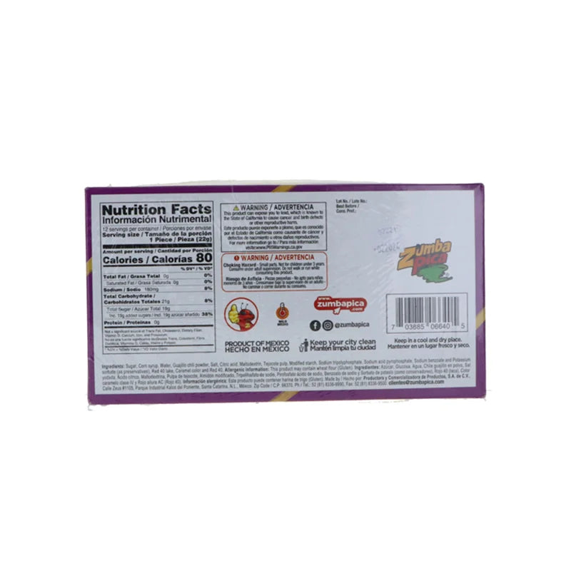 Zumba Rica  Lollipop Tray - 12 Count image 2