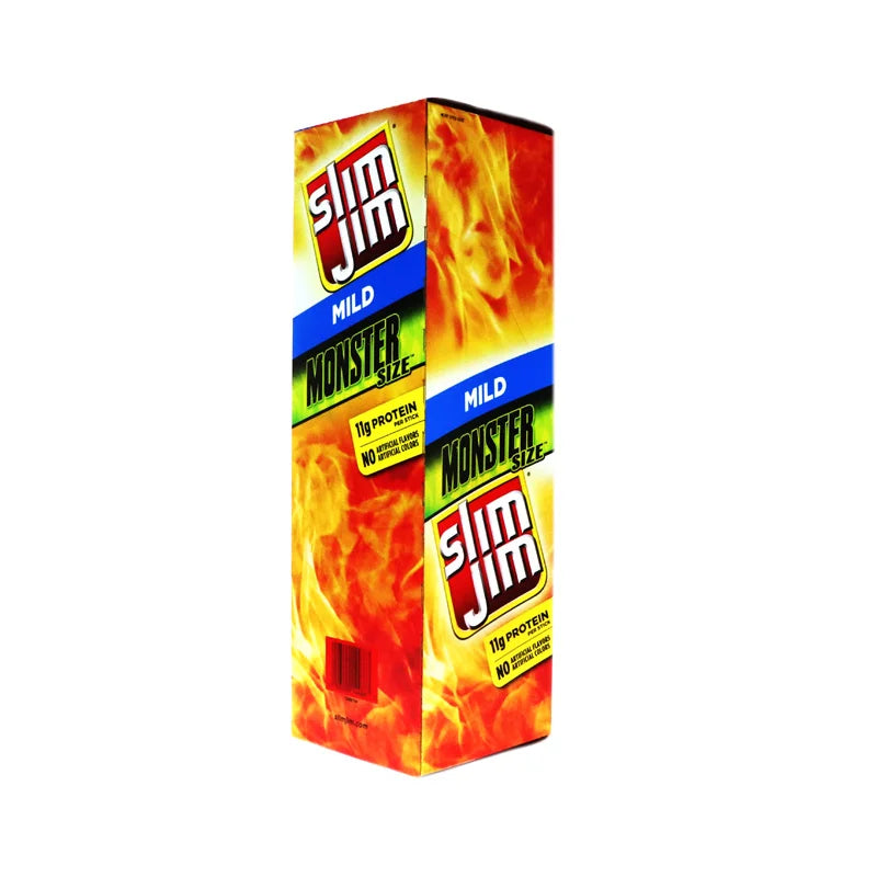 Slim Jim Monster Mild Smoked Meat Snack Sticks 18 Count - 1.94 oz image 1