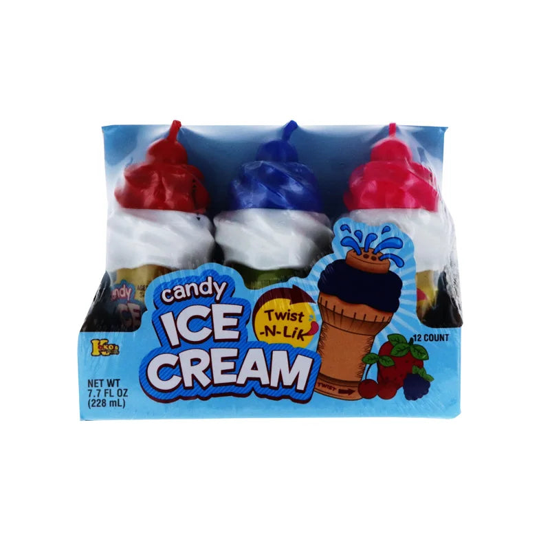 Koko's Twist N Lik Candy Ice Cream Candy 12 Count - 0.64 oz image 0