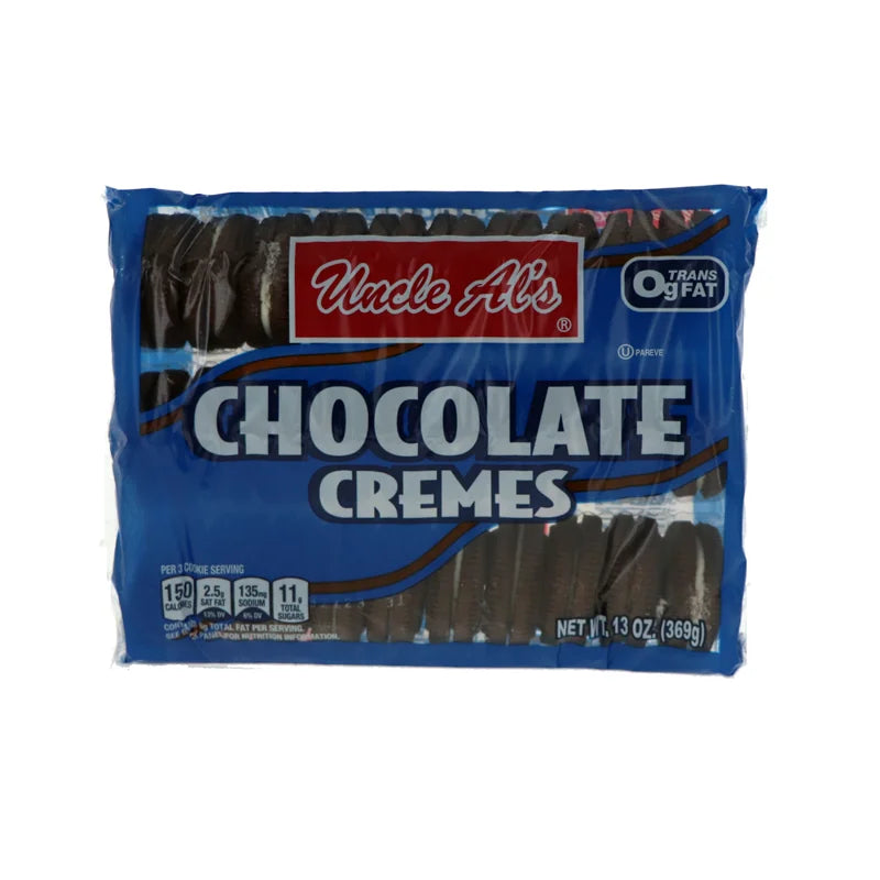 Uncle Al's Chocolate Creme Cookies 13 oz image 0
