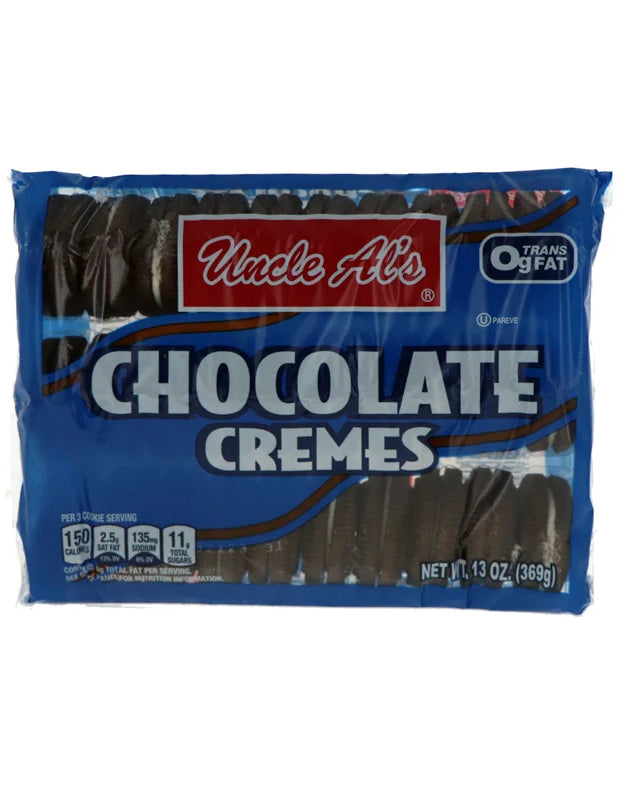 Uncle Al's Chocolate Creme Cookies 13 oz image 0