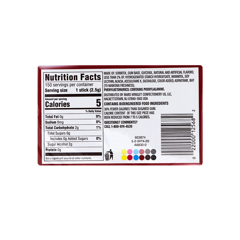 Wrigley Extra Cinnamon Sugarfree Gum 10 Count - 15 stk image 2