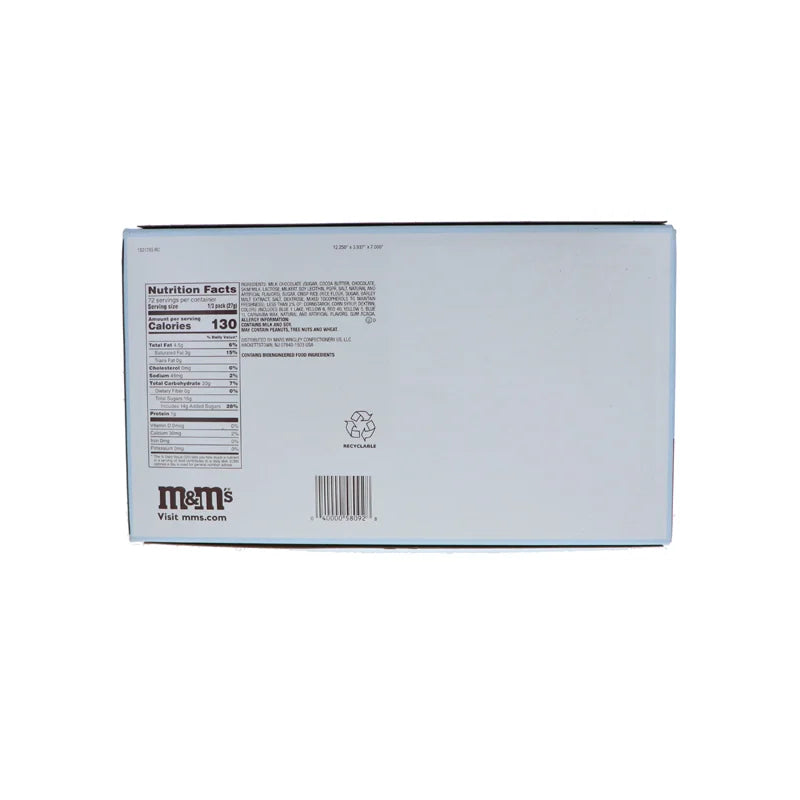 M&M's Crunchy Cookie Milk Chocolate Candy King Size 24 Count - 2.83 oz image 2