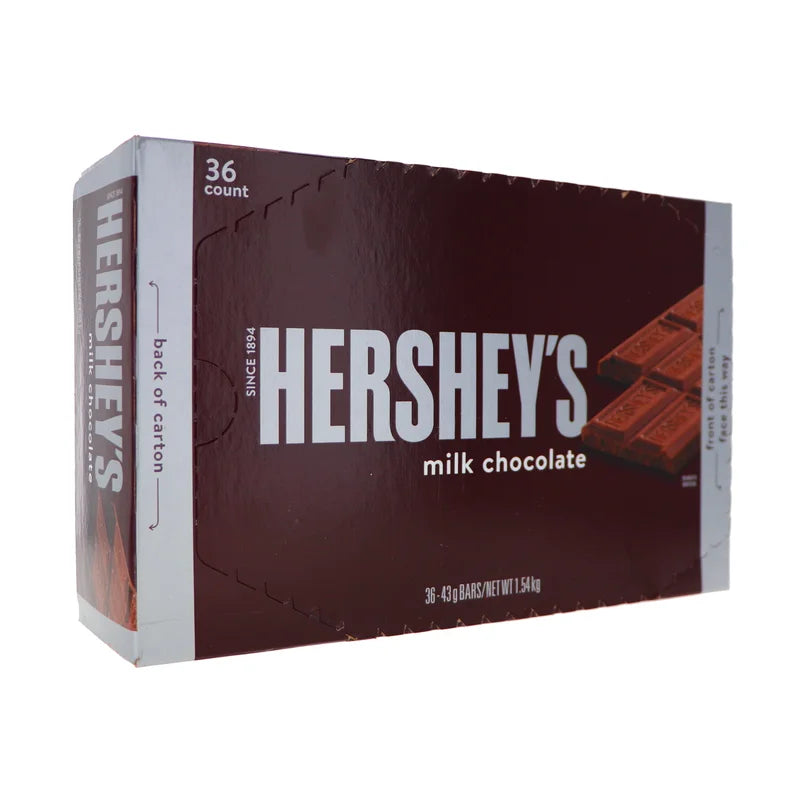 Hershey's Milk Chocolate Bar 36 Count - 43 Grams image 1