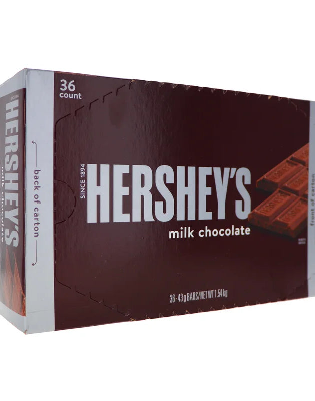Hershey's Milk Chocolate Bar 36 Count - 43 Grams image 0