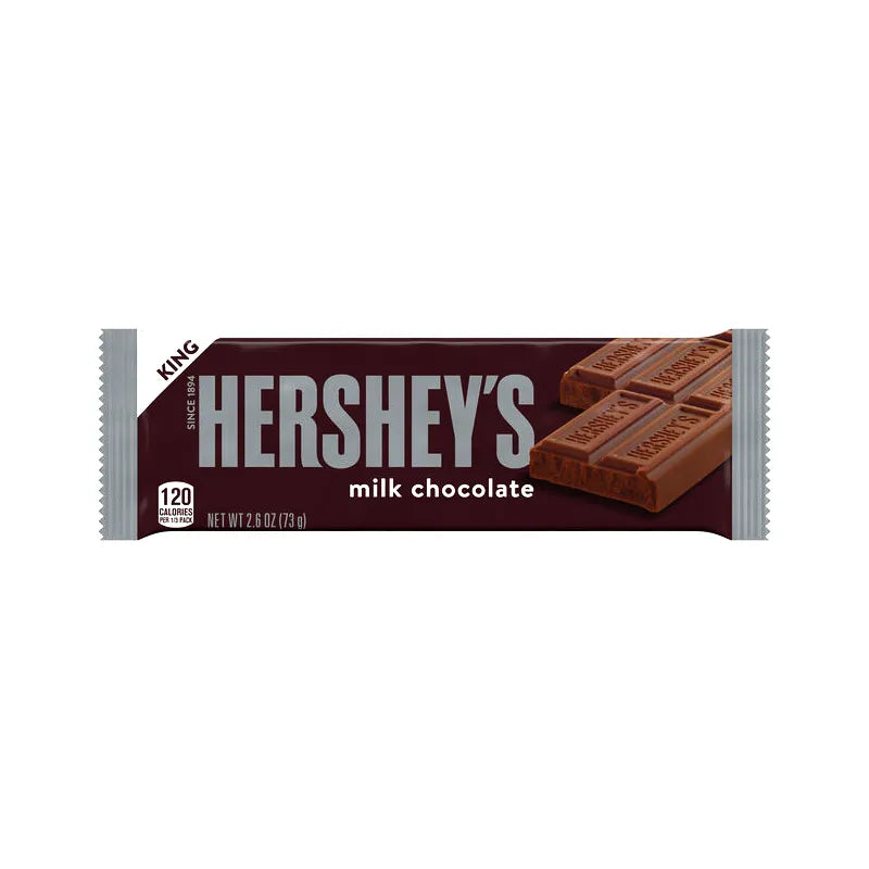 Hershey King Size Milk Chocolate  Candy Bar 18ct/2.6oz image 1