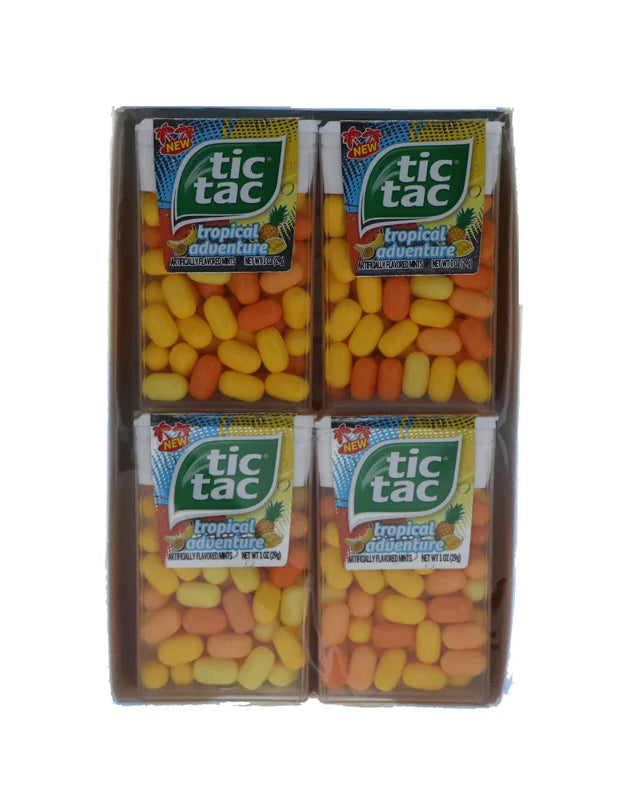 Tic Tac Tropical Adventure 12 Count - 1 oz image 0