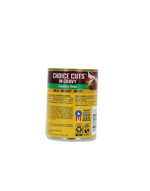 Pedigree Choice Cuts Country Stew Can - 13.2 oz image 0