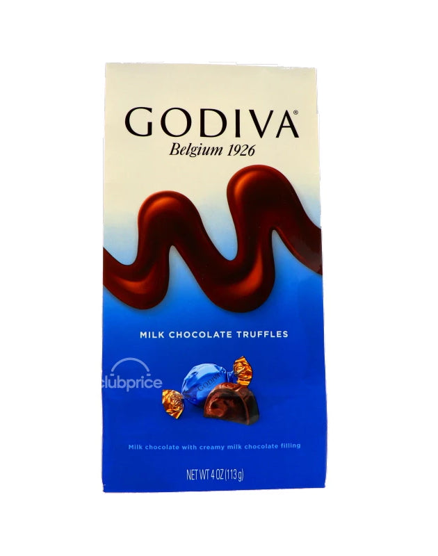 Godiva Milk Chocolate Truffle Bag 4 oz image 0