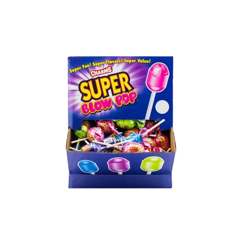 Charms Super Blow Pop Assorted Flavors 100 Count image 0