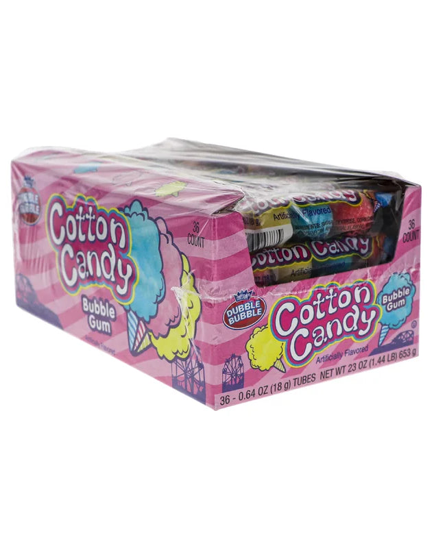 Dubble Bubble Cotton Candy Bubble Gum 25c 36 Count image 0