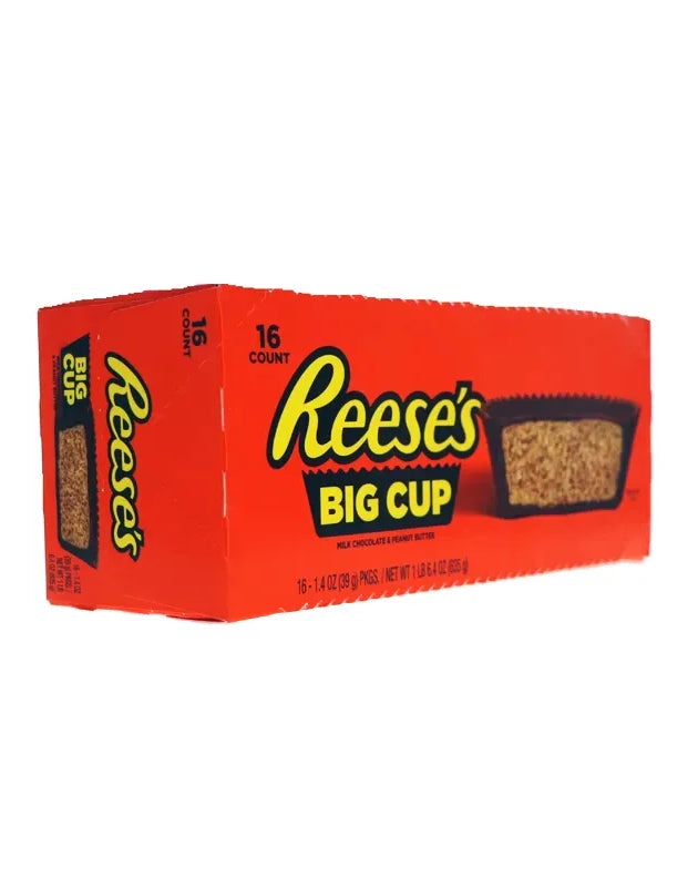 Reese's Big Cup Milk Chocolate Peanut Butter Cup 16 Count - 1.4 oz image 0