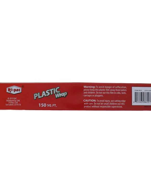 Ripac Plastic Wrap 150 Square Feet image 0