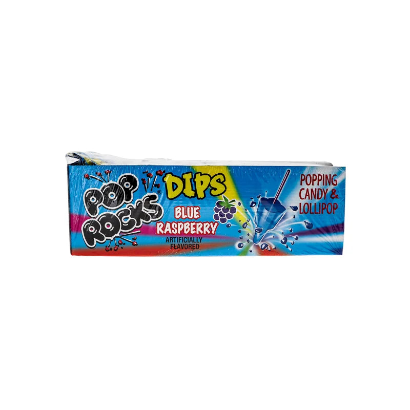 Pop Rocks Dips Blue Raspberry 18 Count - 0.63 oz image 1