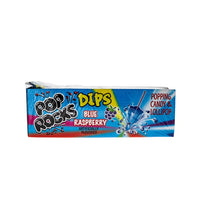 Pop Rocks Dips Blue Raspberry 18 Count - 0.63 oz image 1