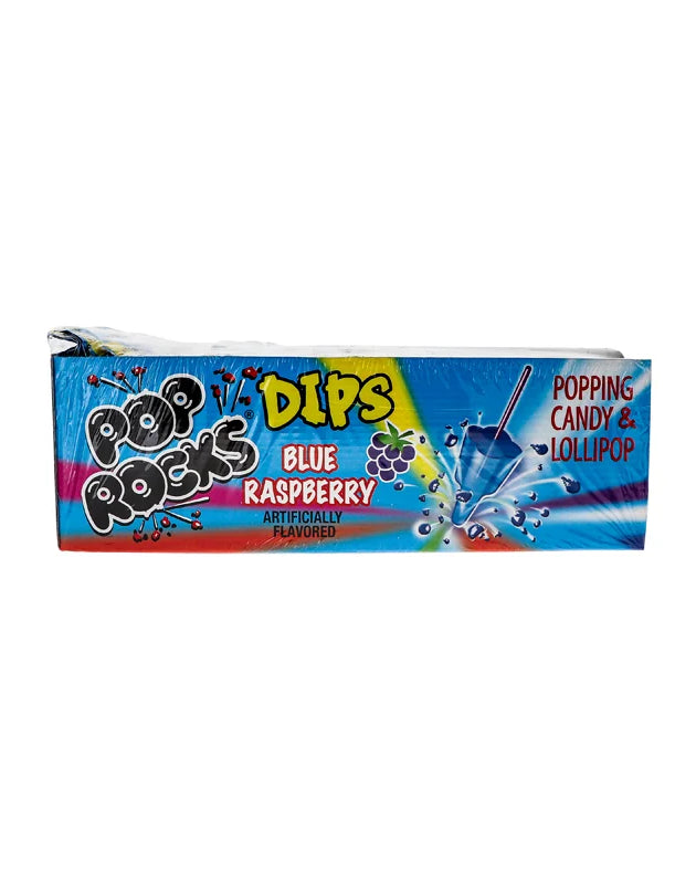 Pop Rocks Dips Blue Raspberry 18 Count - 0.63 oz image 0