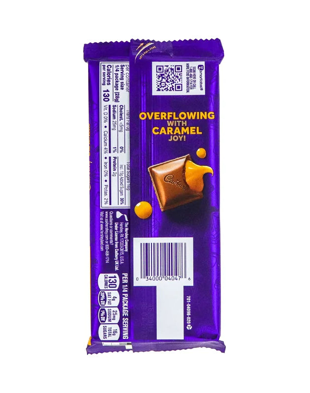 Cadbury Caramello Bar, Milk Chocolate & Creamy 4 oz image 0