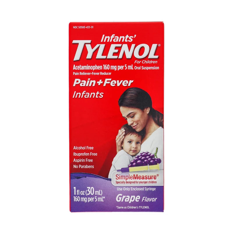 Tylenol Children Chewables Grape 24 Tablets image 0