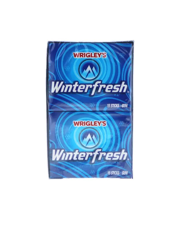 Wrigley's Slim Pack Winterfresh 10 Count - 15 Sticks image 0