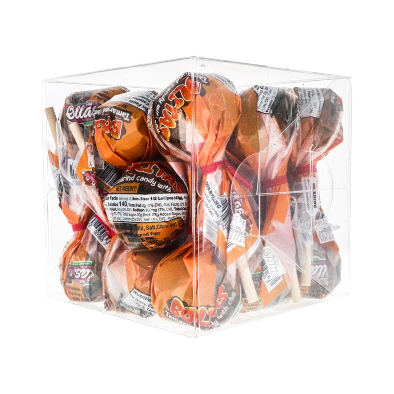 Las Ollas Tamarind Lollypop - Jar 20 Count image 0