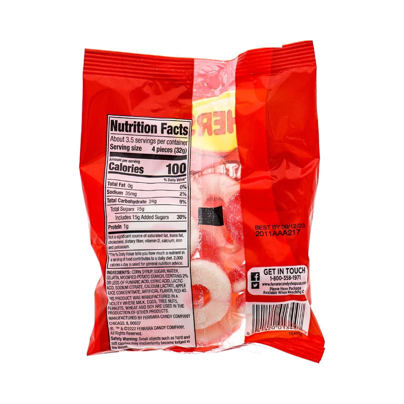 Sathers, Watermelon Gummi Ring 3.75 oz image 1